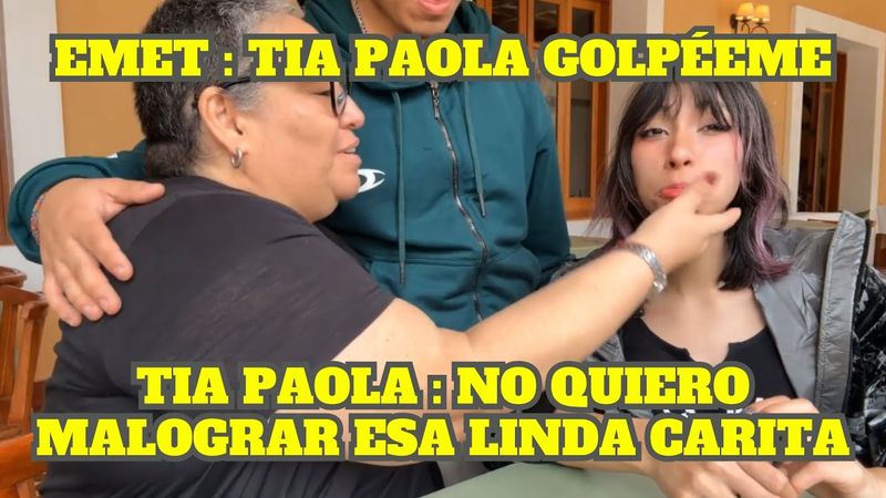 EMETSUKI QUIERE QUE LA TIA PAOLA LE GOLPEE + LA TIA PAOLA SE PASA DE FRIA CON CHOLEX