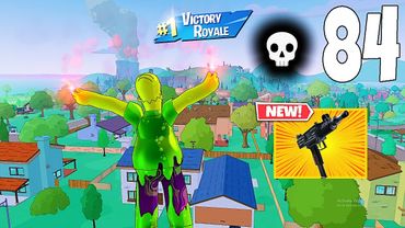 84 Elimination Solo Vs Squads "Zero Build" Gameplay Wins (NEW Fortnite Simpsons Mini Season 2 PC)