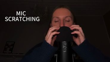 ASMR Extremely Deep Mic Scratching (With Mouth Sounds And Whispers)