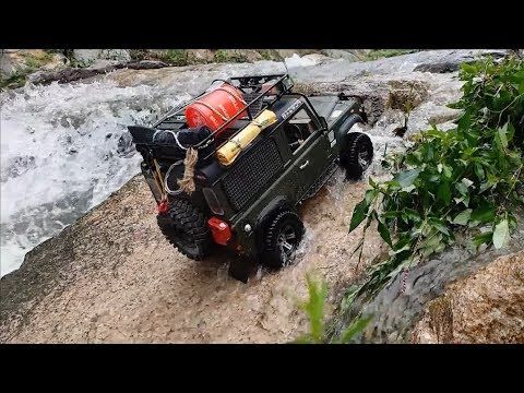 RC카 RC4WD D90 Defender RainDay Valley Rock Crawling
