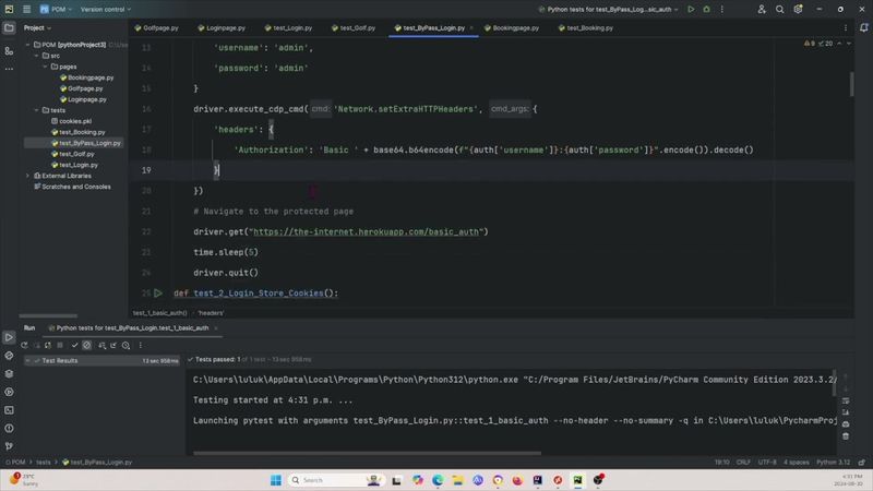 Bypass Login in Selenium Python | Automate Authentication Easily