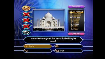 Who Wants To Be A Millionaire? (UK) - DVD Game - 5th Edition [4 Players (Junior) General Knowledge]