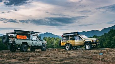 Rc Crawler | RC4WD 4runner & MST Killerbody LC70 - Nice Car & Beautiful Sky 4x4 Rc Cars