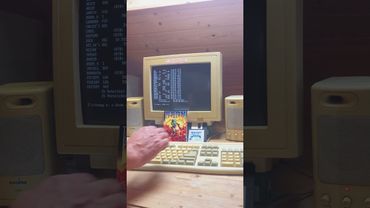 Time Travel to 1993: Installing DOOM on My PC!  #shorts  #90s #retro #retrocomputing