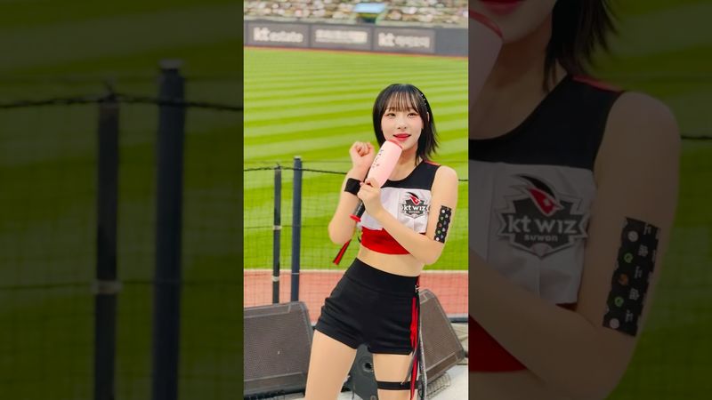 설레는 안현민 등장송 #정희정 #정희정치어리더 #ktwiz #kt위즈 #kt위즈치어리더