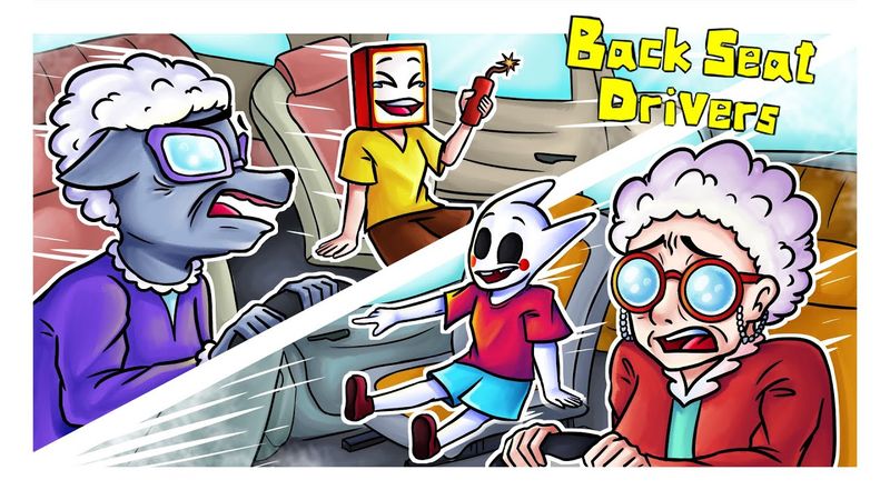 САМЫЙ НЕОБЫЧНЫЙ СКИЛЛ ТЕСТ! - Backseat Drivers (КООПЕРАТИВ, УГАР)