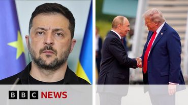 Zelensky to meet Trump in Washington after Alaska summit ends without ceasefire deal | BBC News