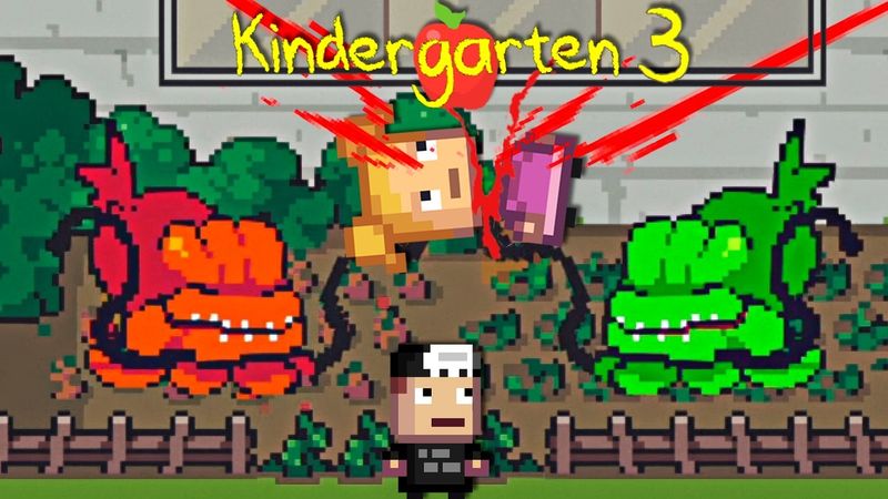 ЭТО ПРОСТО РАЗРЫВ! ► Kindergarten 3 #5 Прохождение