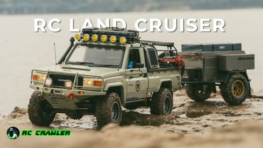 Rc Crawler : Killerbody Lc70 - SCX10 Trailer Off-road Trail 4x4 Rc Car #5