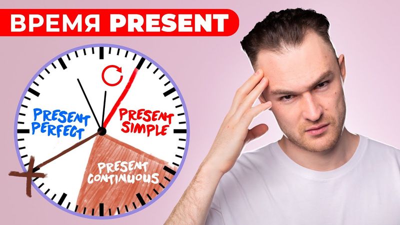 ПРОСТОЕ ОБЪЯСНЕНИЕ: Настоящее Время в Английском Языке за 10 минут