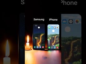 Minecraft wallpaper and live wallpaper on Samsung. iPhone does not support 3rd party live wallpapers