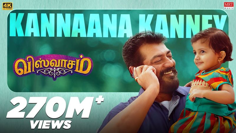 Kannaana Kanney Full Video Song | Viswasam Video Songs | Ajith Kumar, Nayanthara | D Imman | Siva