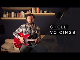 Lezioni di chitarra - shell voicings (jazz)