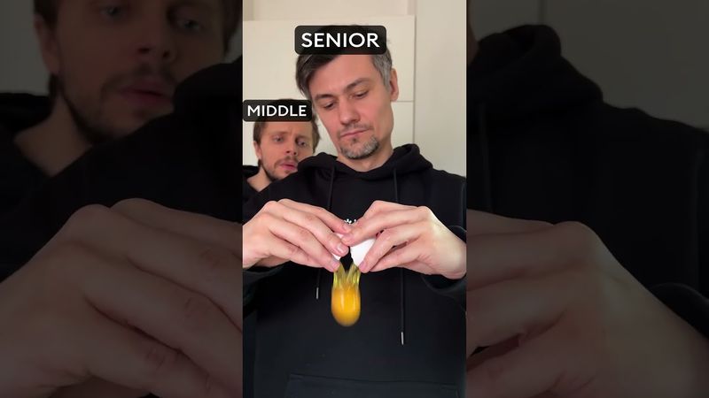 Как бы жарил яичницу junior, middle, senior