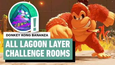 Donkey Kong Bananza - All Lagoon Layer Challenge Rooms | Locations and Solutions