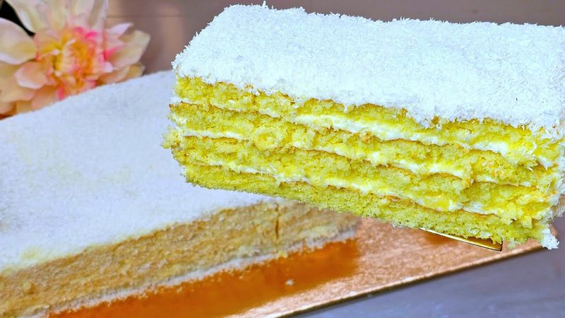 Нежный , как ПУШИНКА🔥САМЫЙ ВКУСНЫЙ И САМЫЙ БЫСТРЫЙ ТОРТ ЧАРОДЕЙКА🔥🔥