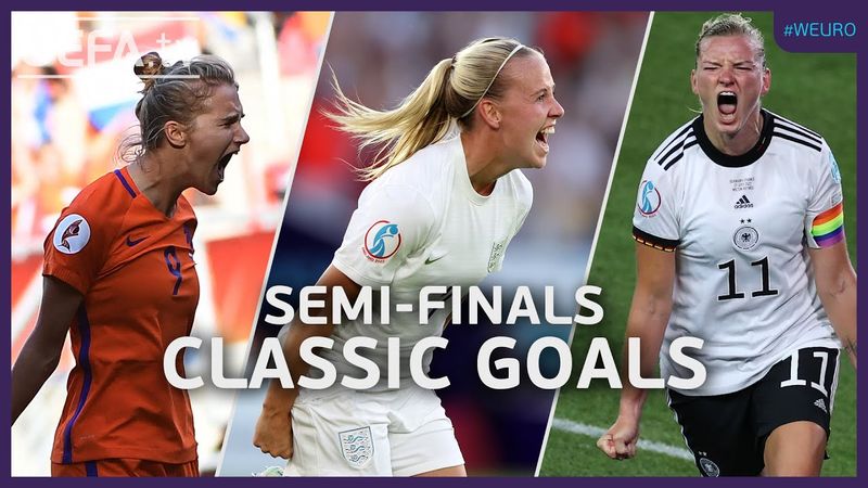 ⚽ MIEDEMA, MEAD, POPP | Classic #WEURO Semi-Finals' Goals!