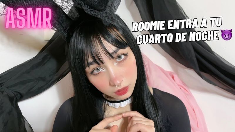 ASMR| Roomie Entra a Tu Cuarto de Noche 😈 (Roleplay)