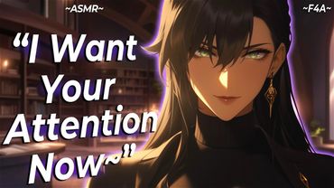 Your Goth Girlfriend Corners You in the Library~ 🖤| Flirty | Tension | ASMR Roleplay | F4A