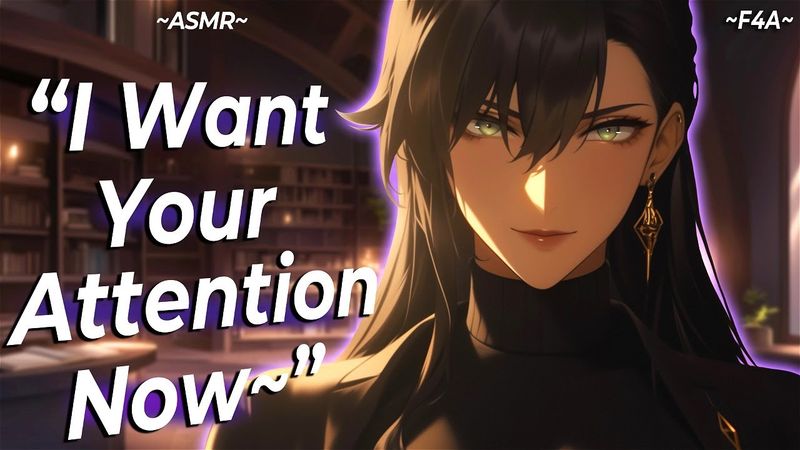 Your Goth Girlfriend Corners You in the Library~ 🖤| Flirty | Tension | ASMR Roleplay | F4A