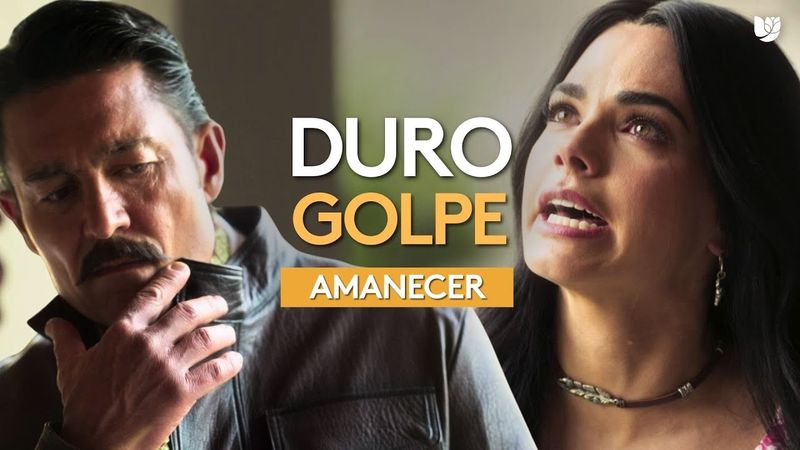 Alba cachetea a Leonel al creer que la engañó con Amapola | Amanecer | Capítulo 28