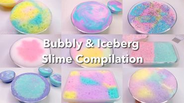 【ASMR】🫧しゅわしゅわ＆アイスバーグスライムまとめ🫧【音フェチ】Bubbly & Iceberg Slime Compilation