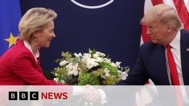 EU delays retaliatory trade tariffs against US | BBC News