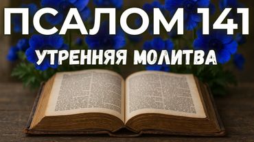 10 ДЕКАБРЯ Сильная УТРЕННЯЯ МОЛИТВА от одиночества и отчаяния. ПСАЛОМ 141.