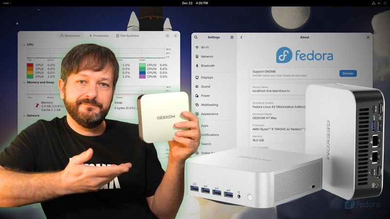 Is the Geekom A7 Max a Good Linux Mini PC?