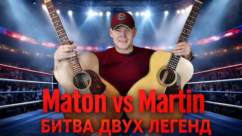 Maton VS Martin. Битва двух легенд.