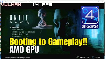 Until Dawn (2015) PC In Game! - SHADPS4 0.10.1 RX 580