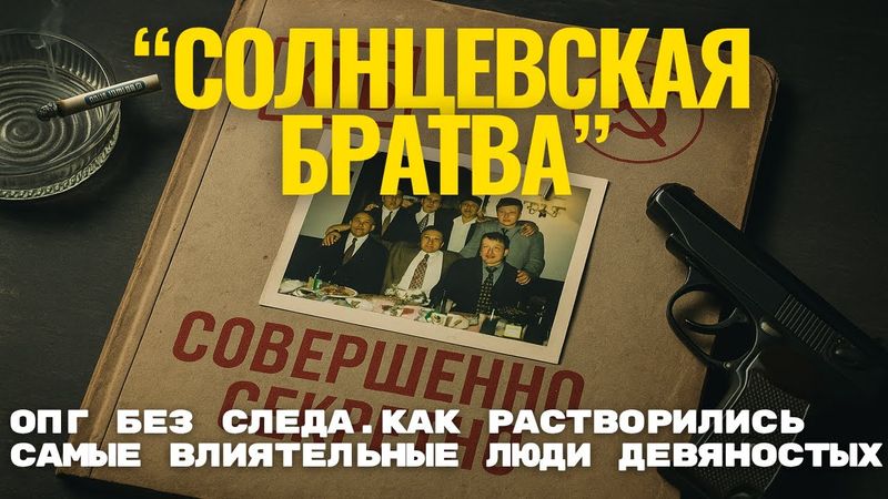 Запрещённый архив: Что на самом деле случилось с Солнцевской ОПГ | Почему никто не называет их имена