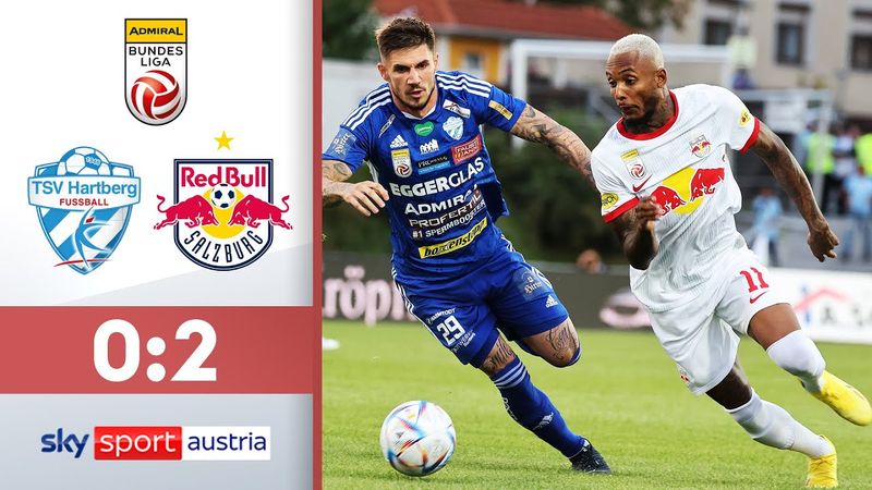 Salzburg mit Arbeitssieg! | TSV Hartberg - RB Salzburg | Highlights - ADMIRAL Bundesliga
