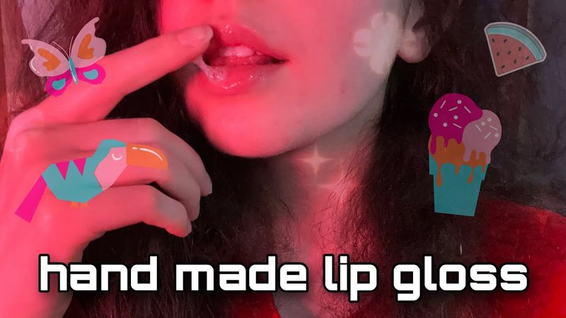 Spit Lipstick ASMR 💄 With Tongue Twisters and Mouth Sounds (close up)