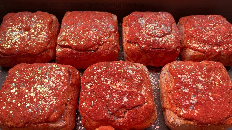 Red pasted blocks collab with @ChalktasticAsmr1