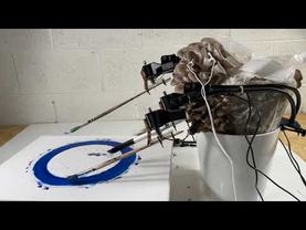 Mushroom Painting Self Portrait