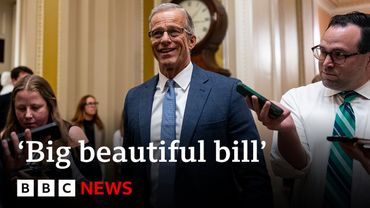 US Senate holds marathon vote on Donald Trump's 'big beautiful bill' | BBC News