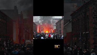 Homes, cars set ablaze in Northern Ireland during protests