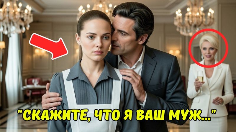 «Скажи, что я твой МУЖ», — сказал МИЛЛИОНЕР, и его причина лишила всех дара речи