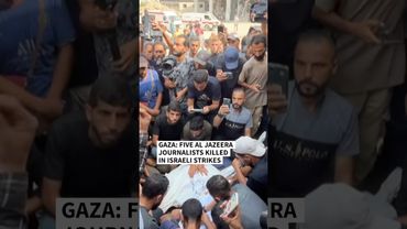 Al Jazeera says 5 journalists killed in Israeli strike in Gaza