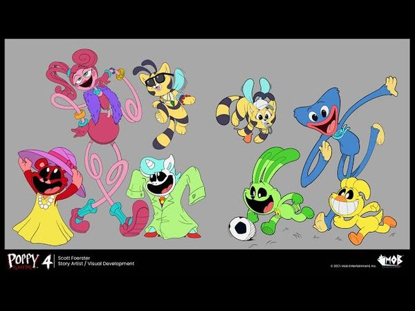 ЧТО ВЫРЕЗАЛИ в 4 главе Poppy Playtime? Скрытые сцены, монстры, секреты