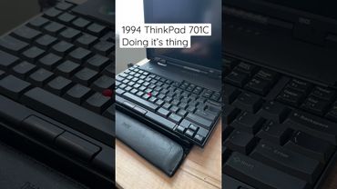 Fascinating Design: Discover the IBM ThinkPad 701c Butterfly Keyboard