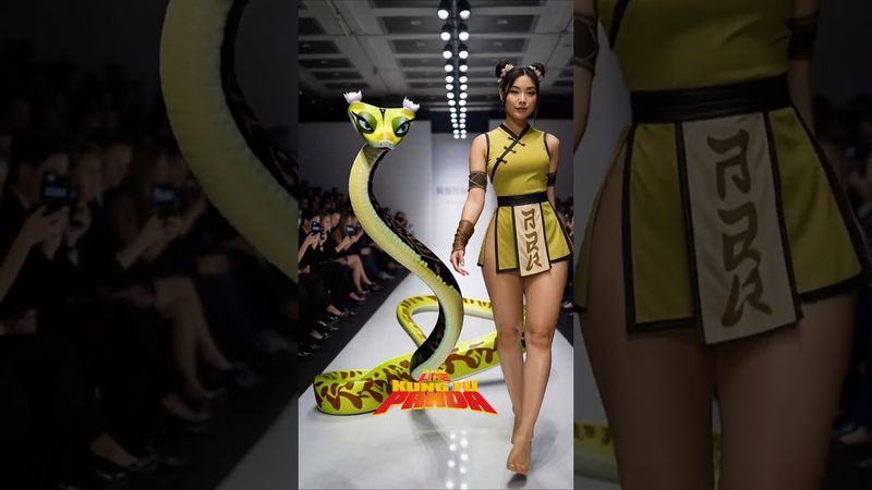 Skadoosh! 🐼🥋🐉🔥 This is how Kung Fu Panda would look in real life 🤯  #kungfupanda  #dreamworks