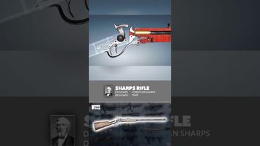 Sharps 1874 Buffalo rifle | How it works