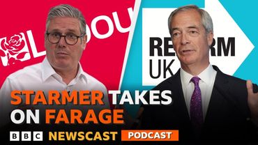 Why did UK Prime Minister Keir Starmer attack Reform UK's Nigel Farage in a speech? | BBC Newscast
