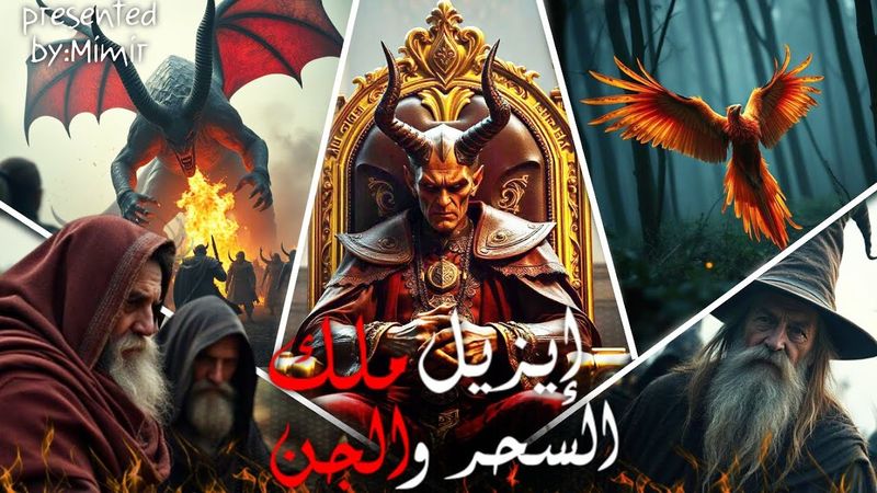 إيزيل ملك السحر و الجن : قصة كاملة بالدارجة المغربية.