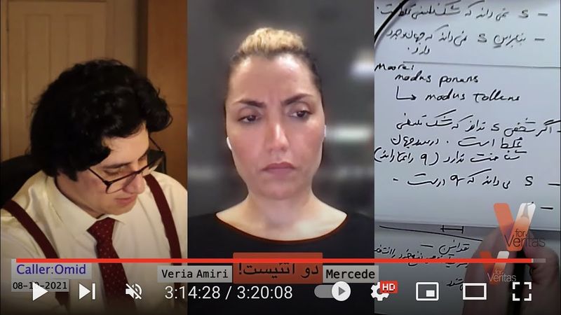 Persian_2Atheists_Veria Amiri_Mercede_Full live show 08-10-2021 دوآتئیست_برنامه زنده کامل_وریا امیری