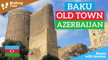 BAKU OLD TOWN 🇦🇿 - WALKING TOUR [4K] | BAKU AZERBAIJAN 🇦🇿