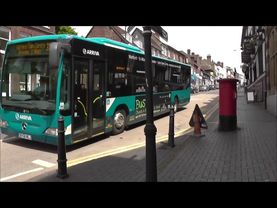 (HD) Arriva Shires & Essex "Mercedes Citaro 3913" - Holywell Hill (5th June 2014)