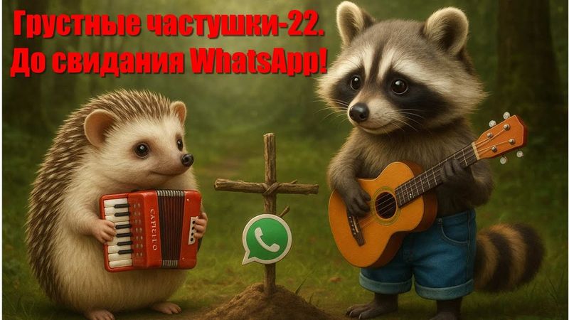 Грустные частушки-22.  До свидания WhatsApp!  (слова V.Valkokavio )1 Ом. PCSV&Полный песец.